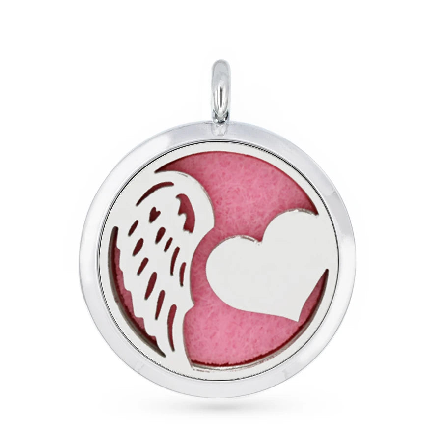 Magnetic Aroma Locket Pendant – Essential Oil Diffuser Jewelry with 5 Free Pads - Image 39