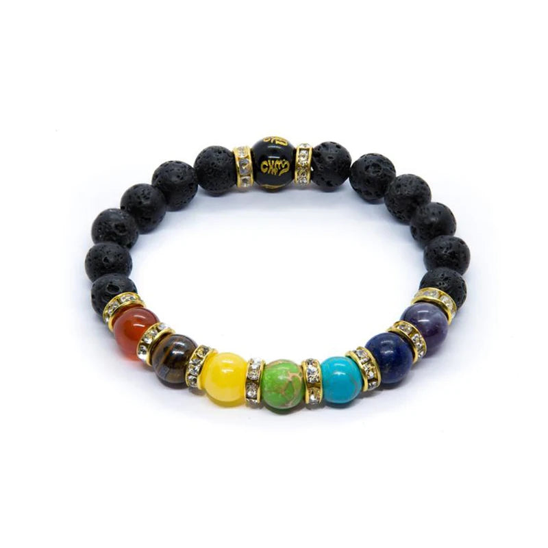 7 Chakra Bracelet with Meaning Card – Natural Crystal Healing Jewelry for Men & Women - Image 8