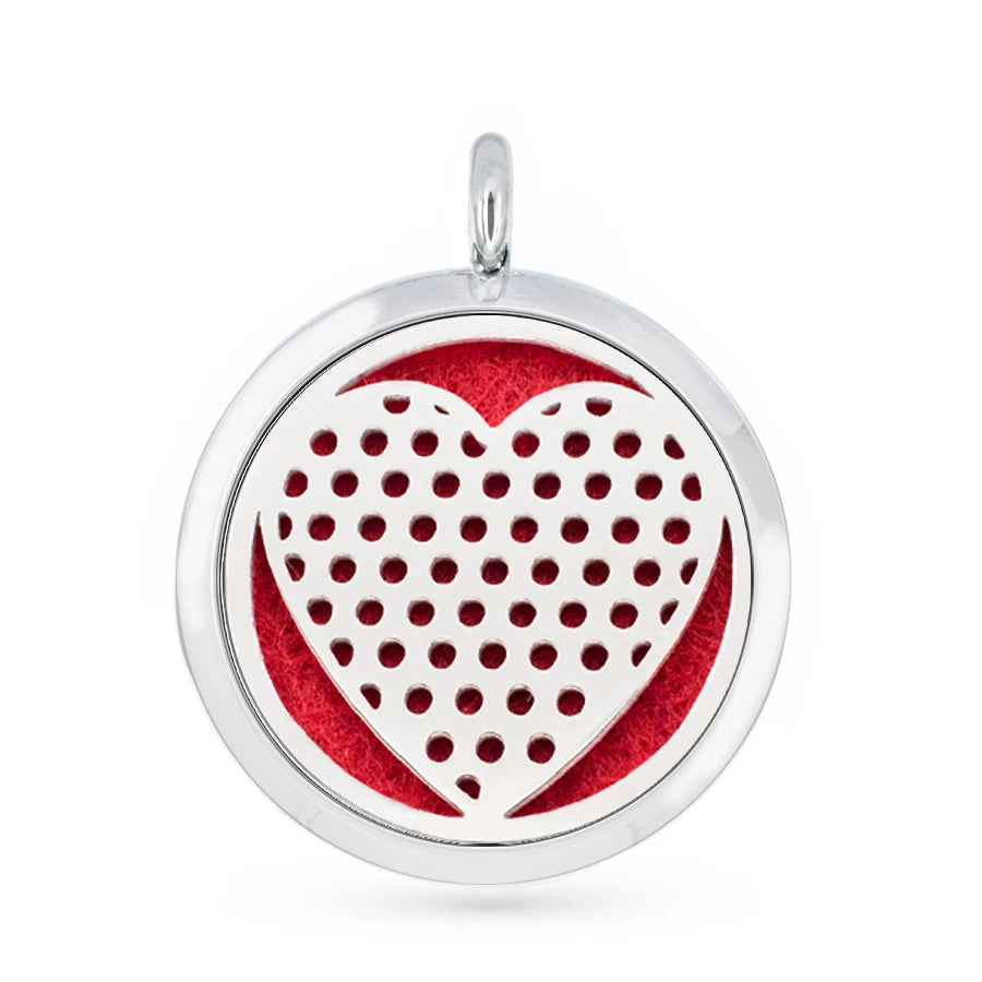 Magnetic Aroma Locket Pendant – Essential Oil Diffuser Jewelry with 5 Free Pads - Image 36