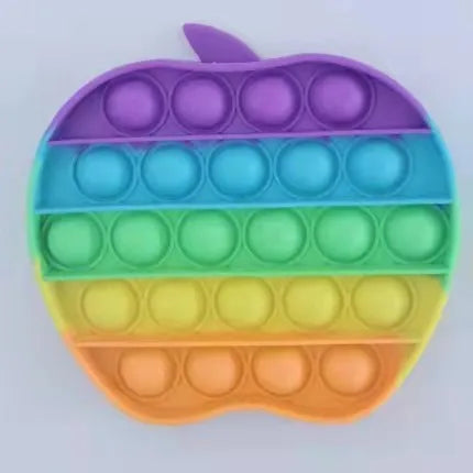 Pop Fidget Stress Reliever Toys – Rainbow Push Bubble Antistress Toy - Image 33