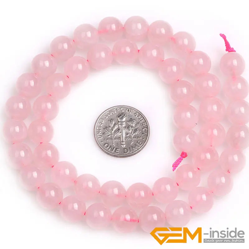 Natural 8mm Assorted Stone Round Beads – 15" Strand for DIY Jewelry Making - Image 17