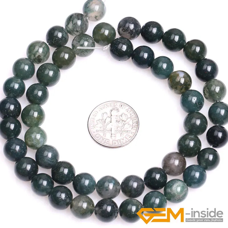 Natural 8mm Assorted Stone Round Beads – 15" Strand for DIY Jewelry Making - Image 40