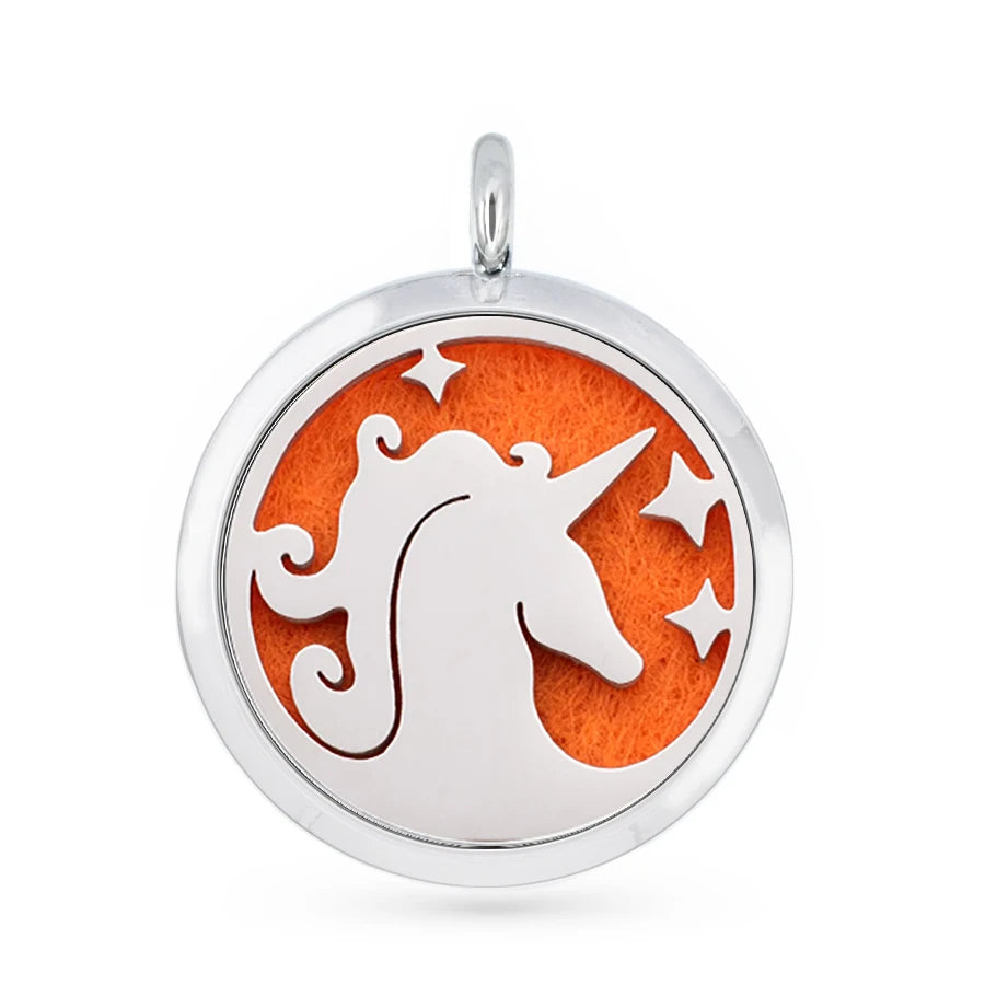 Magnetic Aroma Locket Pendant – Essential Oil Diffuser Jewelry with 5 Free Pads - Image 49