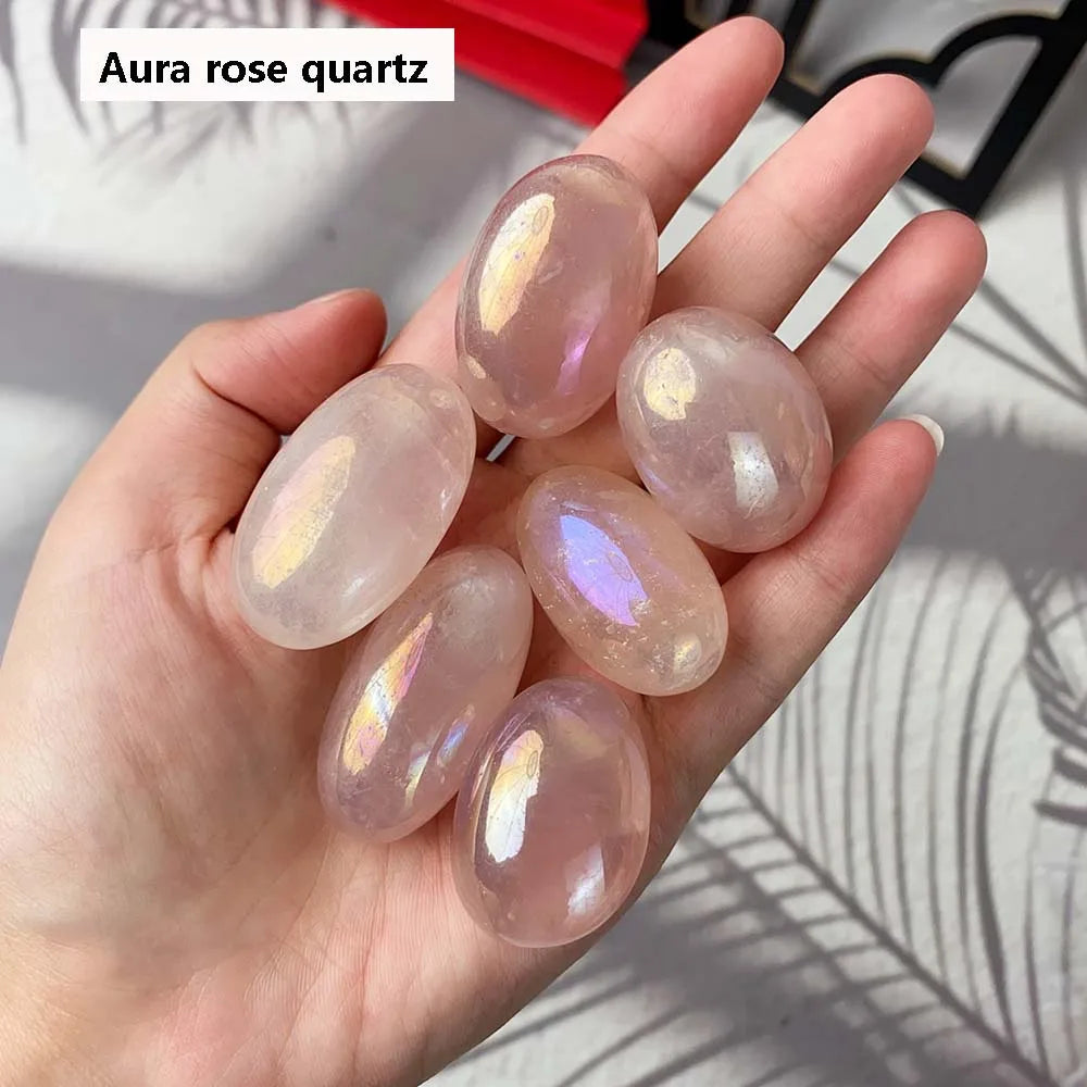 Natural Crystal Gemstone Tumbled Stones – Healing Reiki Decor for Home, Aquarium & Feng Shui - Image 19