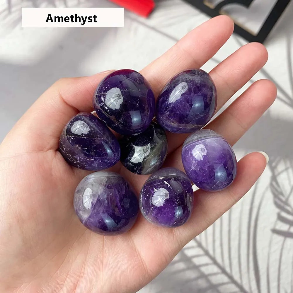 Natural Crystal Gemstone Tumbled Stones – Healing Reiki Decor for Home, Aquarium & Feng Shui - Image 29