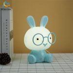 Modern Cartoon Rabbit Night Light