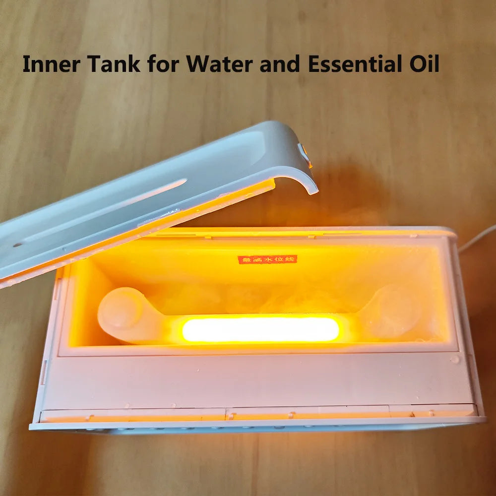 Bluetooth White Noise Machine with Aroma Diffuser, Humidifier & Night Light - Image 5