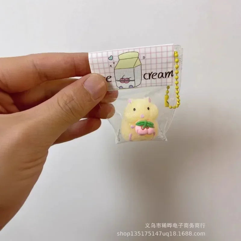 Kawaii Cute Hamster Mini Squeeze Toy - Image 4
