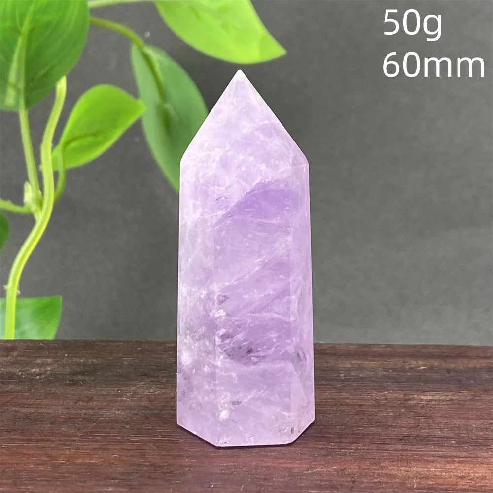 Natural Amethyst Crystal Tower - Image 34