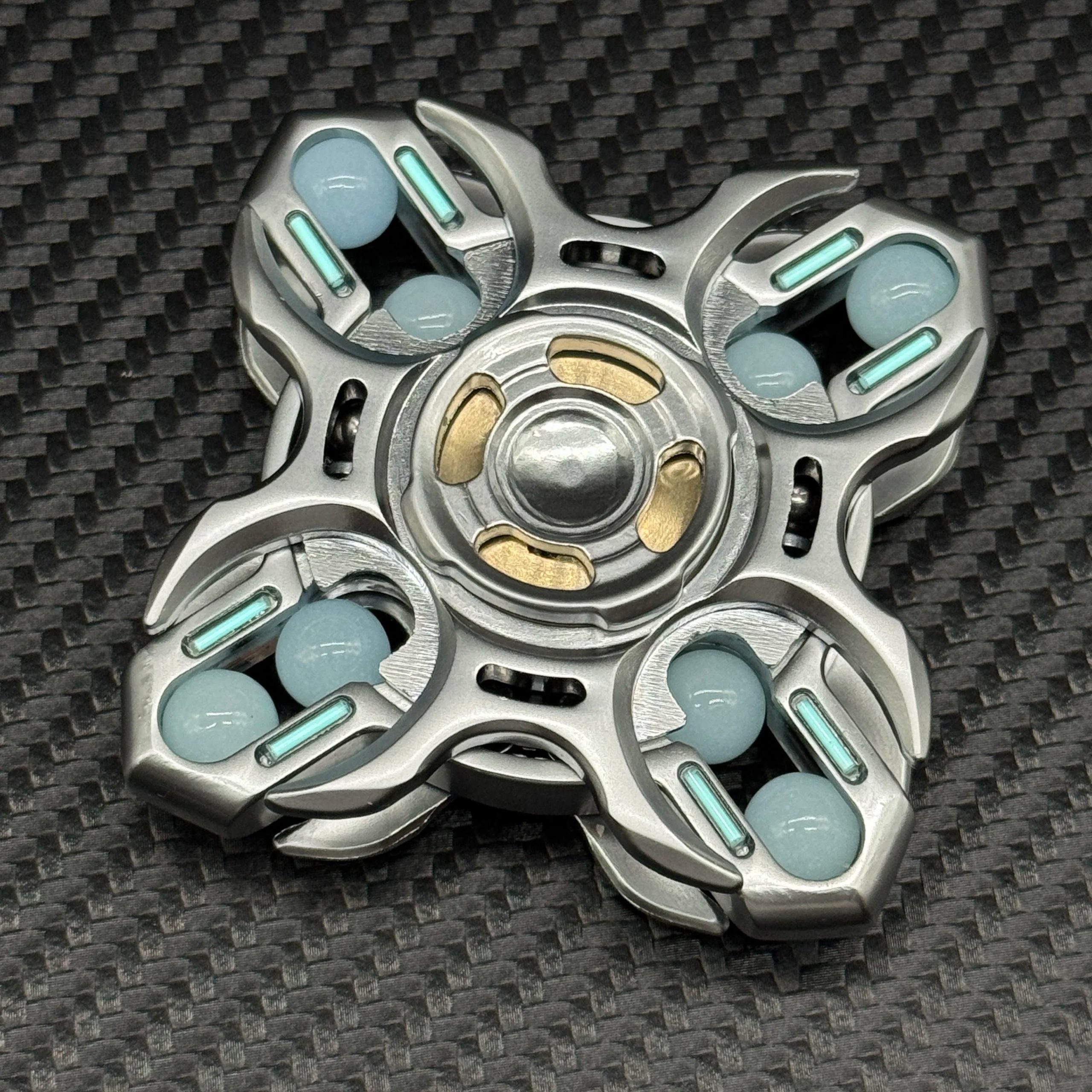 Future Punk Style EDC Metal Fidget Spinner for Adults - Image 7