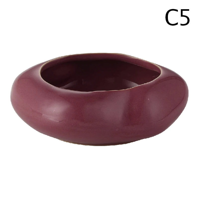 Creative Lotus Seedpod Ceramic Vase for Zen Tea Table - Image 12