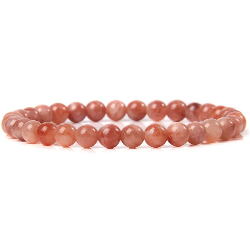 6MM Natural Agate Bead Stretch Bracelet – Healing Energy Jewelry for Men & Women - Image 38
