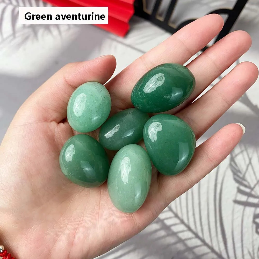 Natural Crystal Gemstone Tumbled Stones – Healing Reiki Decor for Home, Aquarium & Feng Shui - Image 24