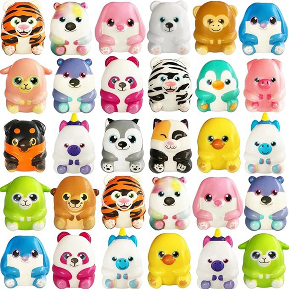 Mini Kawaii Cute Stress Relief Squishies - 6/12PCS Set