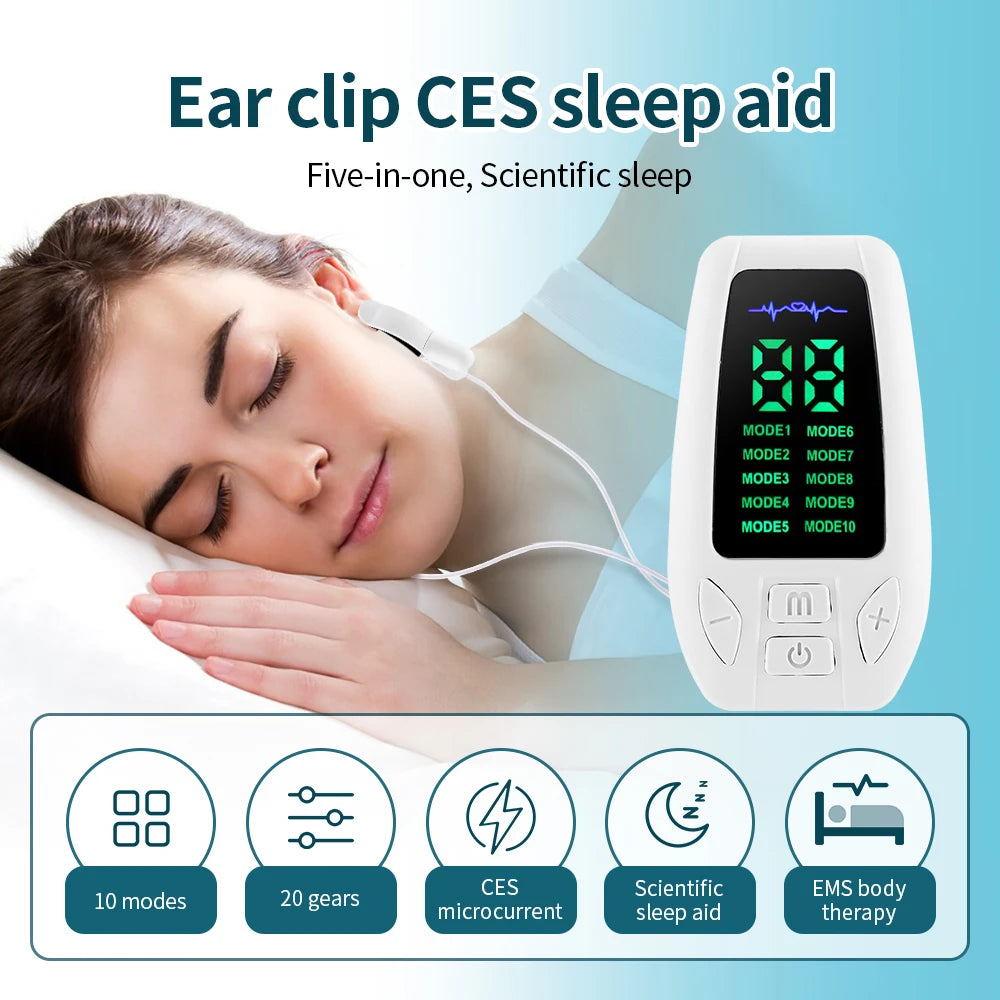 10 Modes Sleep Aid Device - Microcurrent CES for Insomnia Relief - Image 3