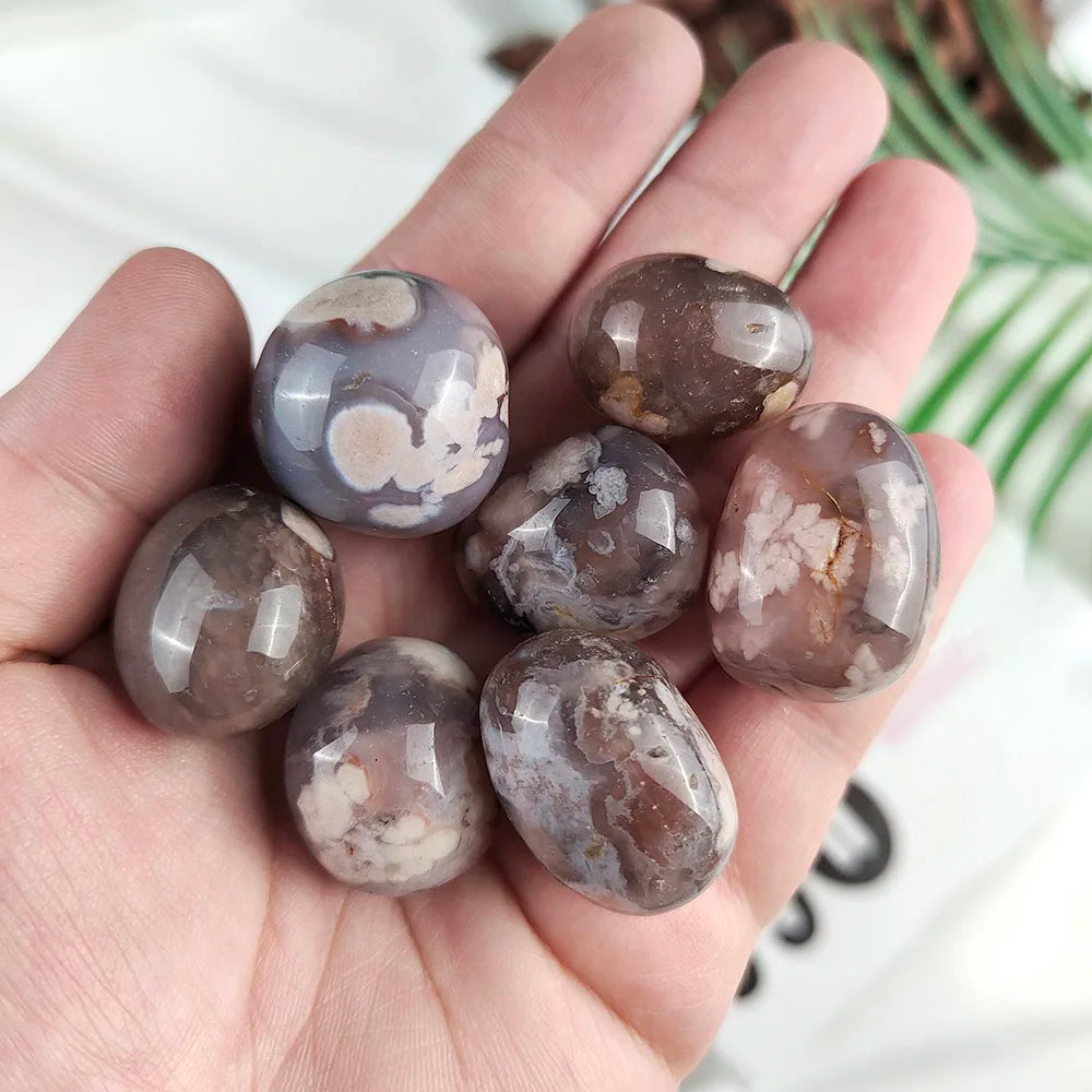 Natural Tumbled Crystal Cube Stones – Polished Quartz, Amethyst & Gemstones for DIY, Healing & Decor - Image 16