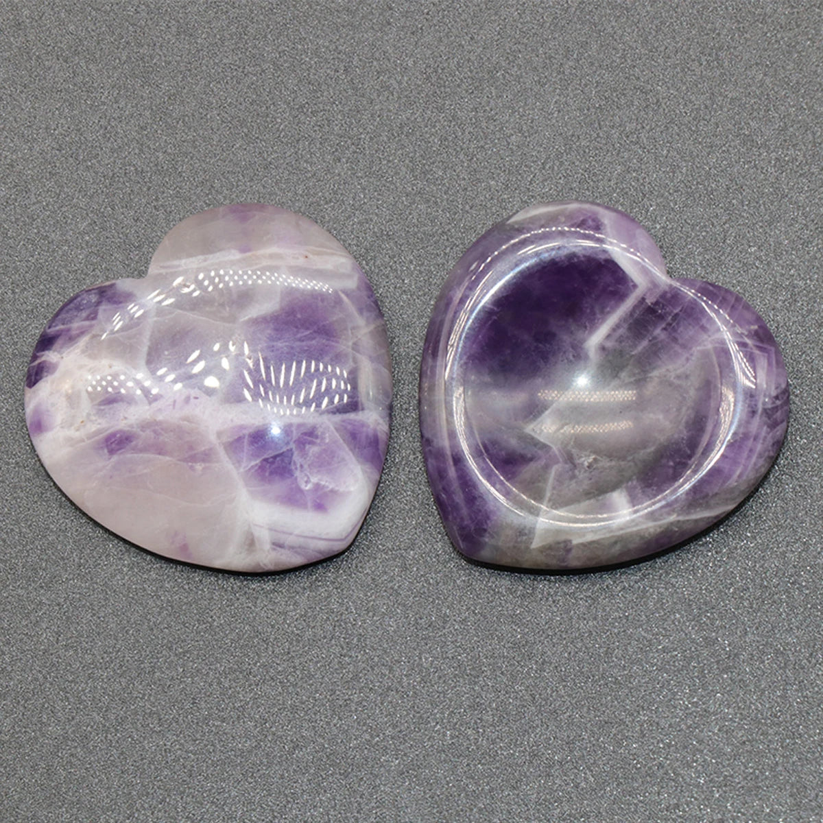 40mm Natural Crystal Heart Worry Stone – Healing Massage Tool & Jewelry Accessory - Image 10