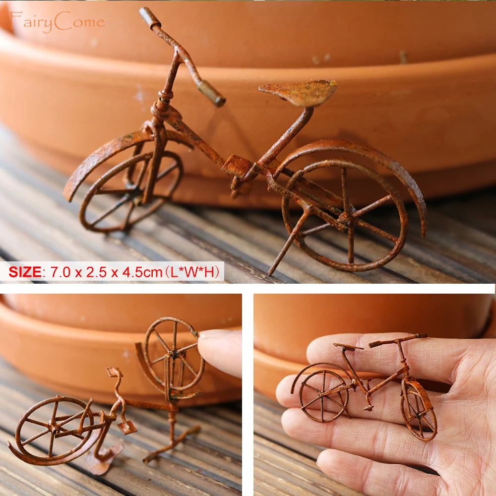 Miniature Windmill Metal Decoration for Fairy Gardens - Image 30