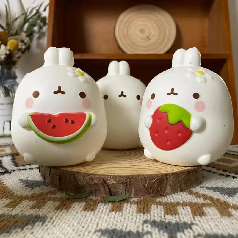 Cute Chick, Rabbit & Strawberry Jumbo Squishy - Image 3