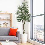 Artificial Olive Tree Faux Olive Tree 5ft/6ft/7ft Tall Artificial Tree