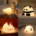 LED Night Light - Silicone Rabbit