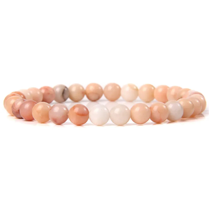 6MM Natural Agate Bead Stretch Bracelet – Healing Energy Jewelry for Men & Women - Image 37
