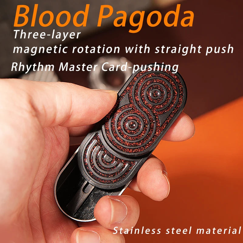 EDC Push-Slide Type Metal Stress-Relieving Toy - Image 2