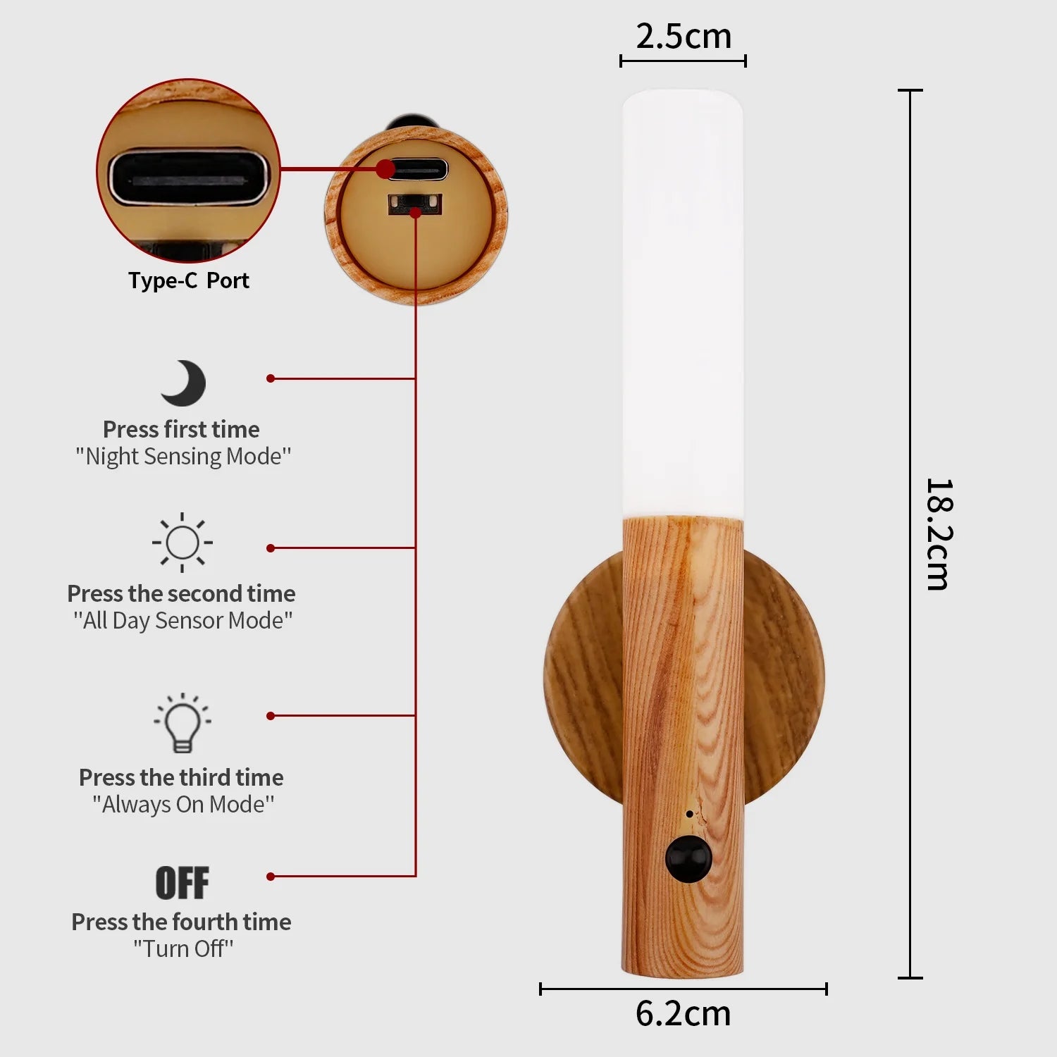 Intelligent Motion Sensor Night Light - Image 4