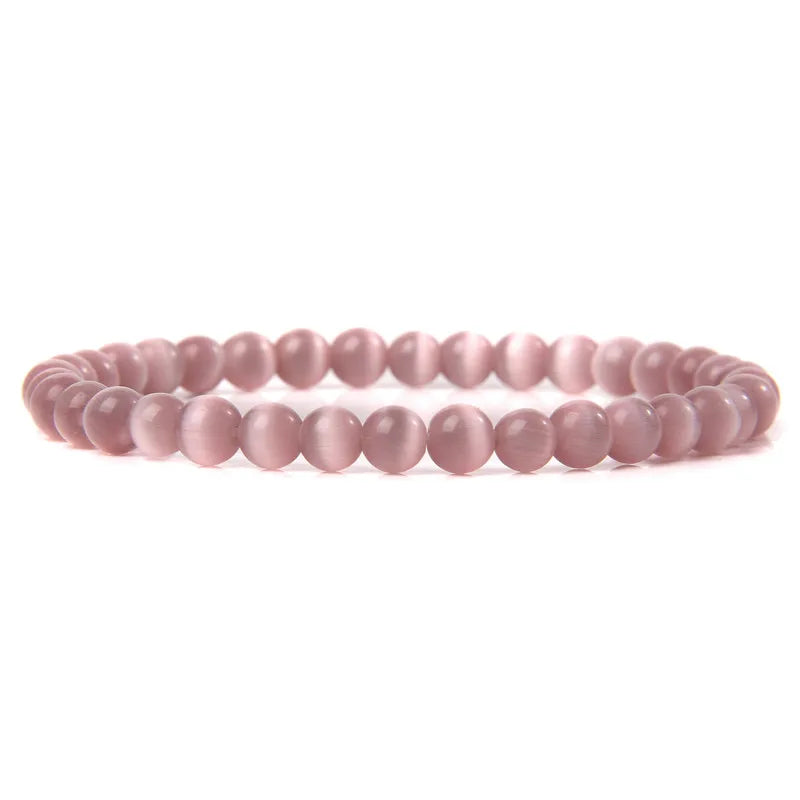 6MM Natural Agate Bead Stretch Bracelet – Healing Energy Jewelry for Men & Women - Image 45