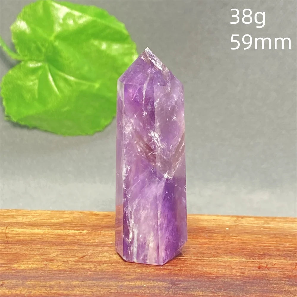 Natural Amethyst Crystal Tower - Image 25